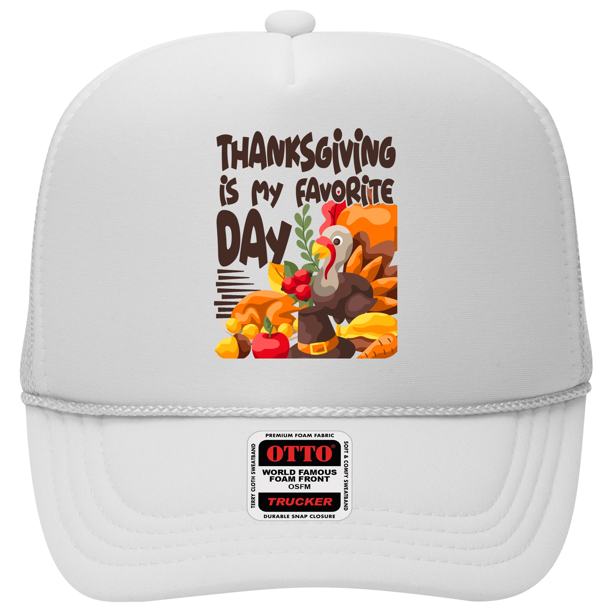 Thanksgiving Is My Favorite Day Turkey Hat