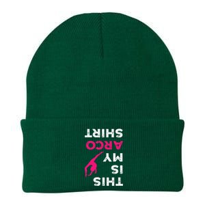 This Is My Acro  Gymnastics Gymnast Acrobatics  Knit Cap Winter Beanie