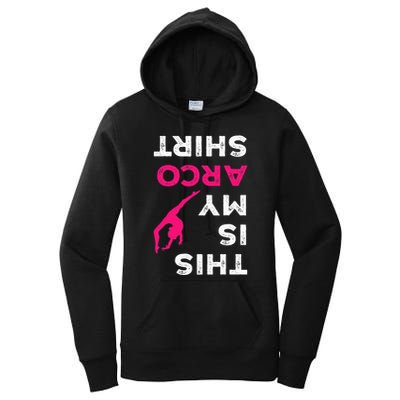 This Is My Acro  Gymnastics Gymnast Acrobatics  Women's Pullover Hoodie