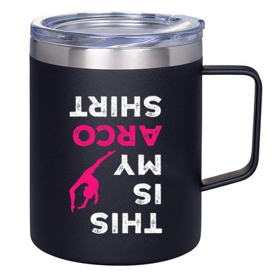This Is My Acro  Gymnastics Gymnast Acrobatics  12oz Stainless Steel Coffee Mug