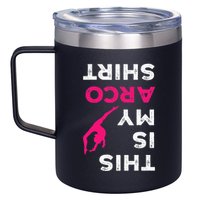 This Is My Acro  Gymnastics Gymnast Acrobatics  12oz Stainless Steel Coffee Mug