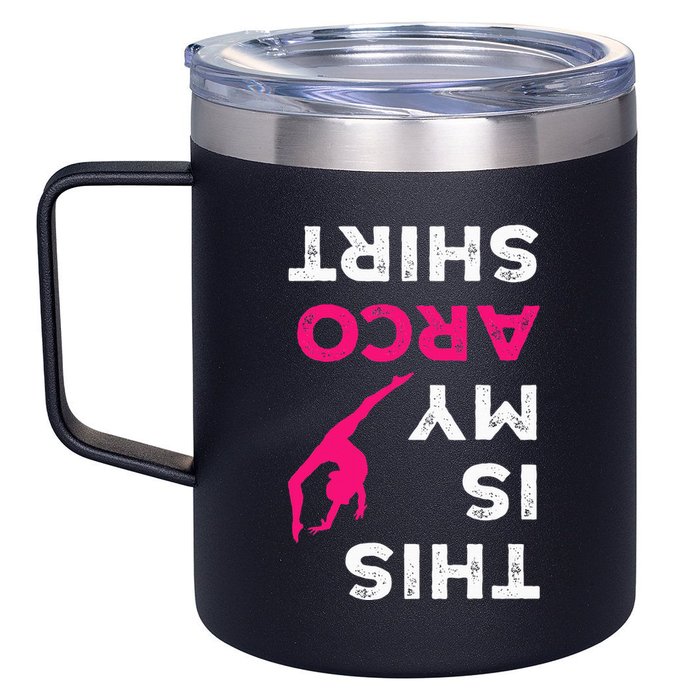 This Is My Acro  Gymnastics Gymnast Acrobatics  12oz Stainless Steel Coffee Mug