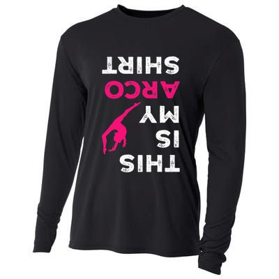 This Is My Acro  Gymnastics Gymnast Acrobatics  Cooling Performance Long Sleeve Crew