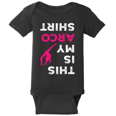 This Is My Acro  Gymnastics Gymnast Acrobatics  Baby Bodysuit