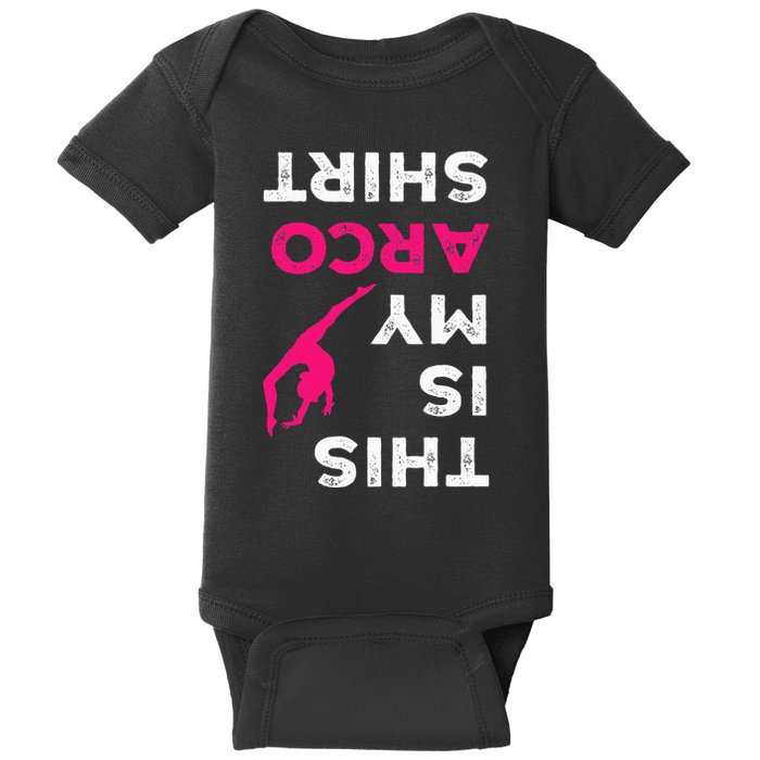 This Is My Acro  Gymnastics Gymnast Acrobatics  Baby Bodysuit