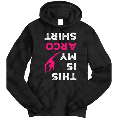 This Is My Acro  Gymnastics Gymnast Acrobatics  Tie Dye Hoodie