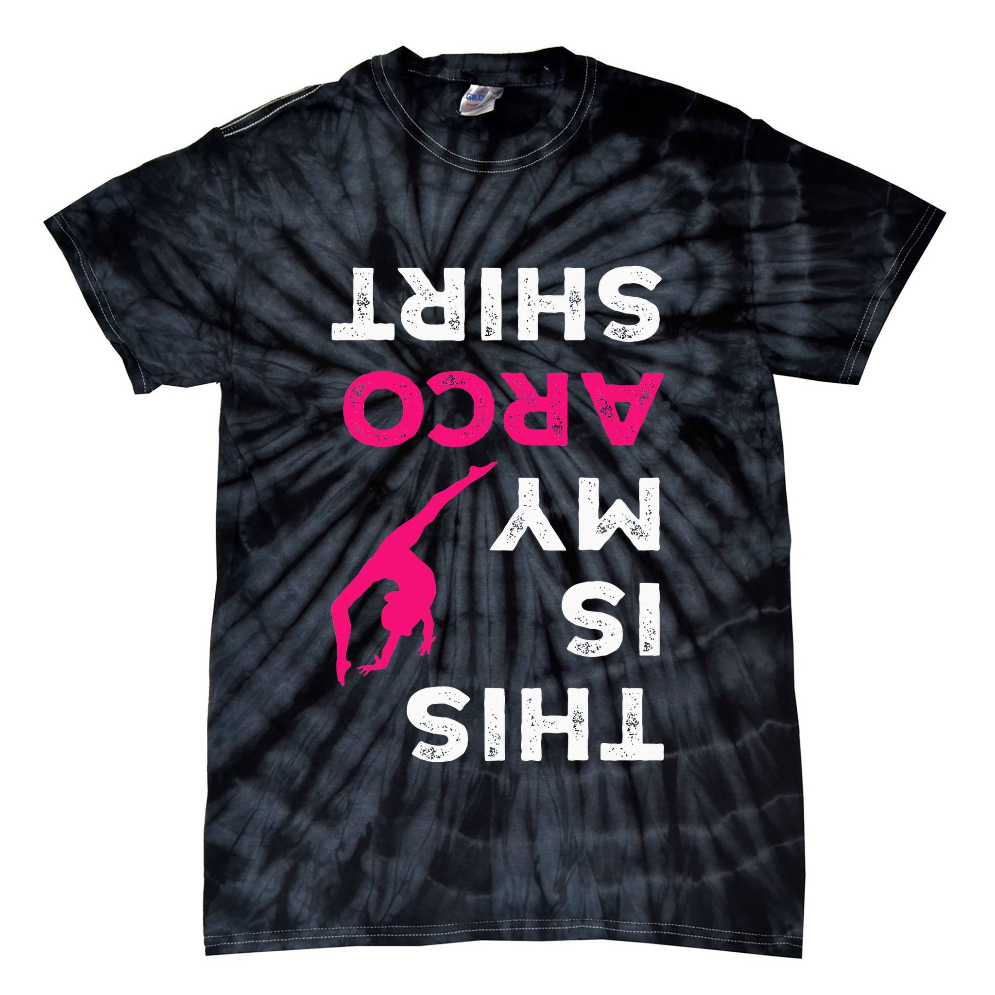 This Is My Acro  Gymnastics Gymnast Acrobatics  Tie-Dye T-Shirt