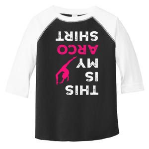 This Is My Acro  Gymnastics Gymnast Acrobatics  Toddler Fine Jersey T-Shirt