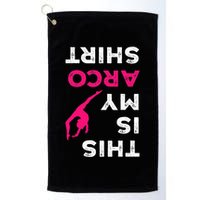 This Is My Acro  Gymnastics Gymnast Acrobatics  Golf Towel