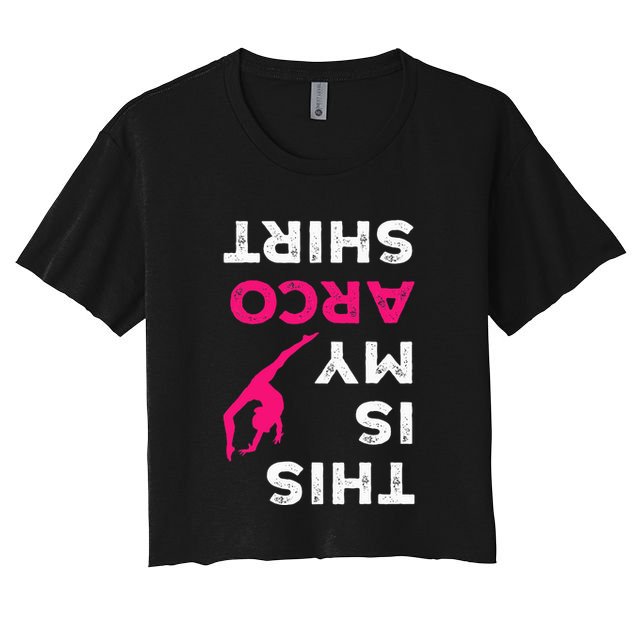 This Is My Acro  Gymnastics Gymnast Acrobatics  Crop Top