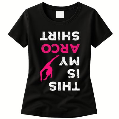 This Is My Acro  Gymnastics Gymnast Acrobatics  Womens T-Shirt