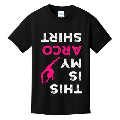 This Is My Acro  Gymnastics Gymnast Acrobatics  Kids T-Shirt