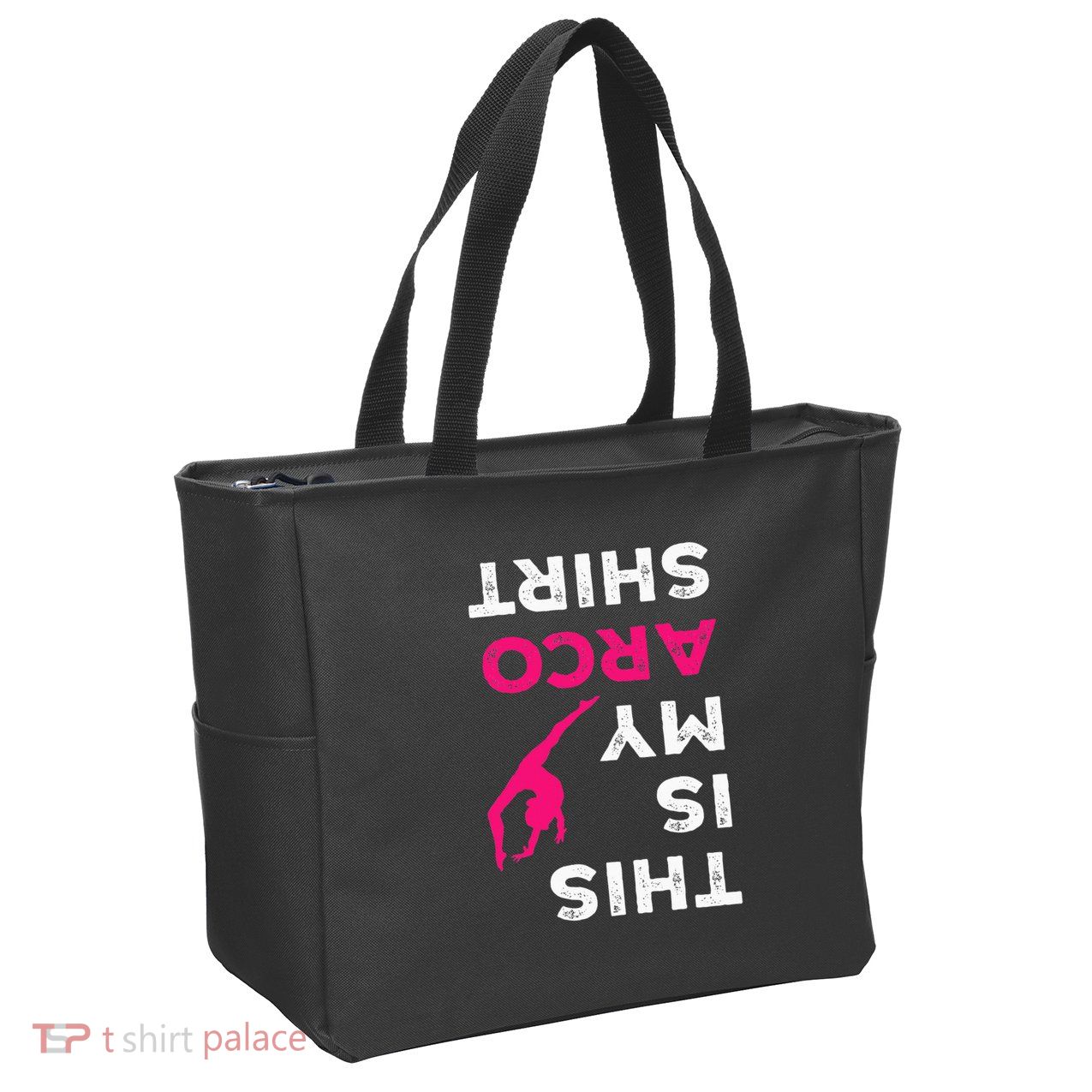 This Is My Acro  Gymnastics Gymnast Acrobatics  Zip Tote Bag