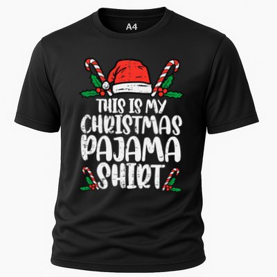 This Is My Christmas Pajama Funny Xmas Pjs Performance Shirt
