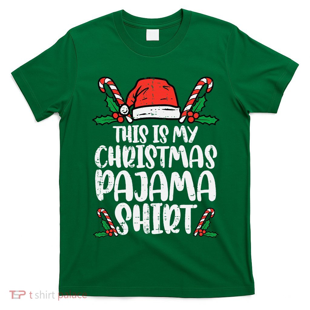 This Is My Christmas Pajama Funny Xmas Pjs T-Shirt