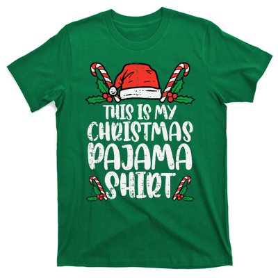 This Is My Christmas Pajama Funny Xmas Pjs T-Shirt