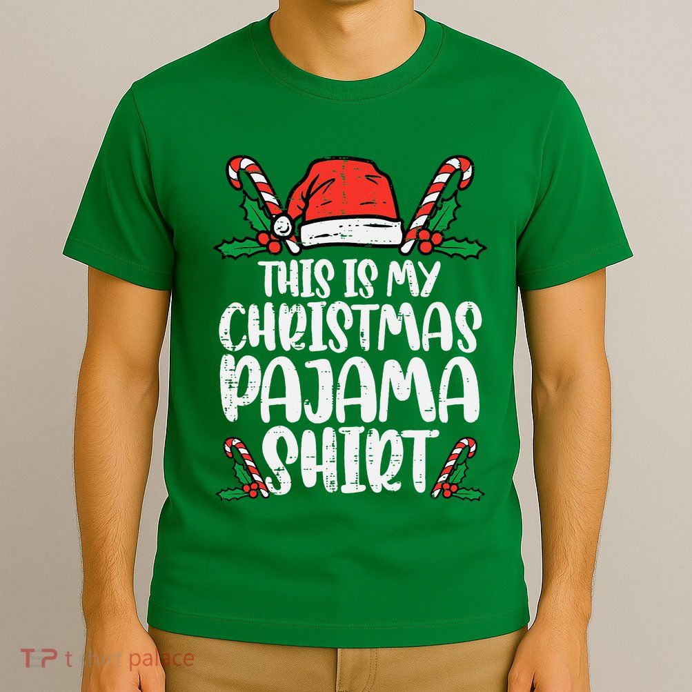 This Is My Christmas Pajama Funny Xmas Pjs T-Shirt