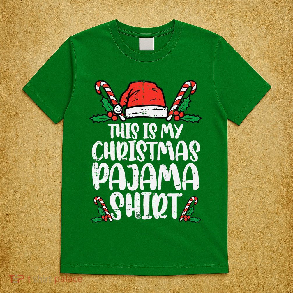 This Is My Christmas Pajama Funny Xmas Pjs T-Shirt