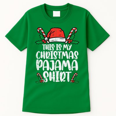 This Is My Christmas Pajama Funny Xmas Pjs Tall T-Shirt