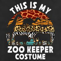 This Is My Zoo Keeper Costume Zoo Garden Animal Lover Keeper Cool Comfort Performance Bucket Hat