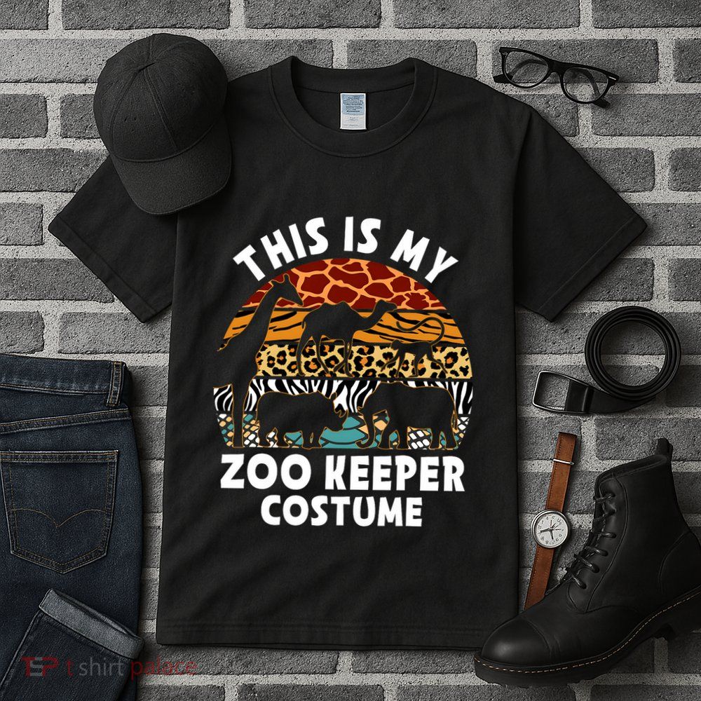 This Is My Zoo Keeper Costume Zoo Garden Animal Lover Keeper Tall T-Shirt