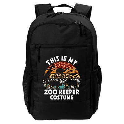This Is My Zoo Keeper Costume Zoo Garden Animal Lover Keeper Backpack