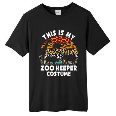 This Is My Zoo Keeper Costume Zoo Garden Animal Lover Keeper Tall Fusion ChromaSoft Performance T-Shirt