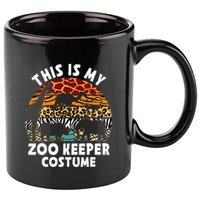 This Is My Zoo Keeper Costume Zoo Garden Animal Lover Keeper 11oz C Handle Ceramic Mug