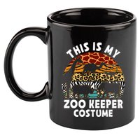 This Is My Zoo Keeper Costume Zoo Garden Animal Lover Keeper 11oz C Handle Ceramic Mug