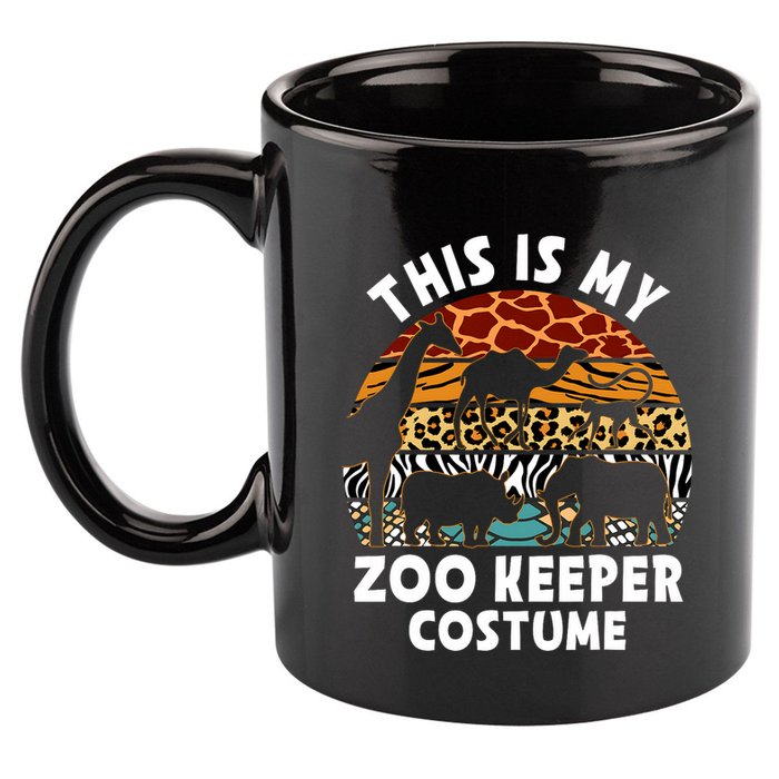 This Is My Zoo Keeper Costume Zoo Garden Animal Lover Keeper 11oz C Handle Ceramic Mug