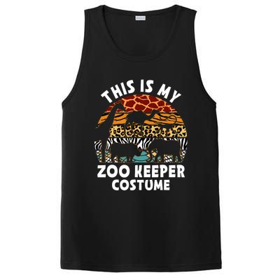 This Is My Zoo Keeper Costume Zoo Garden Animal Lover Keeper PosiCharge Competitor Tank