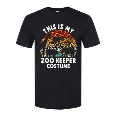 This Is My Zoo Keeper Costume Zoo Garden Animal Lover Keeper Softstyle CVC T-Shirt