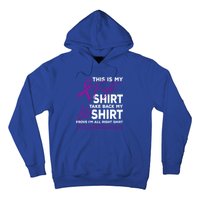 This Is My Fighgift Chiari Malformation Awareness Ribbon Great Gift Hoodie