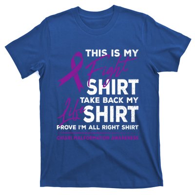 This Is My Fighgift Chiari Malformation Awareness Ribbon Great Gift T-Shirt