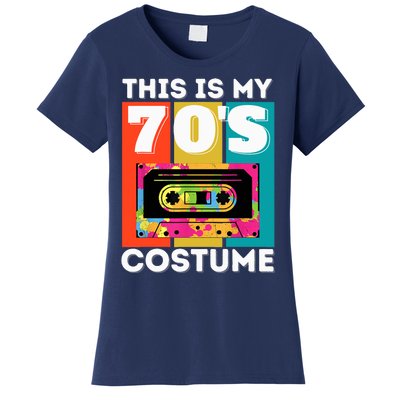 This Is My 70s Costume Funny Retro Vintage 1970s 70S Women's T-Shirt