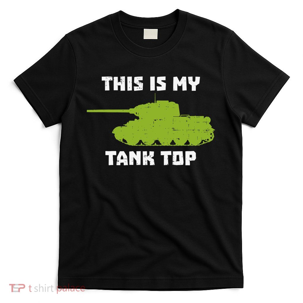 This Is My Tank Top Funny Military Army T-Shirt