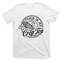 This Is My Crop Top Corn Lover Funny Farmer Farming T-Shirt