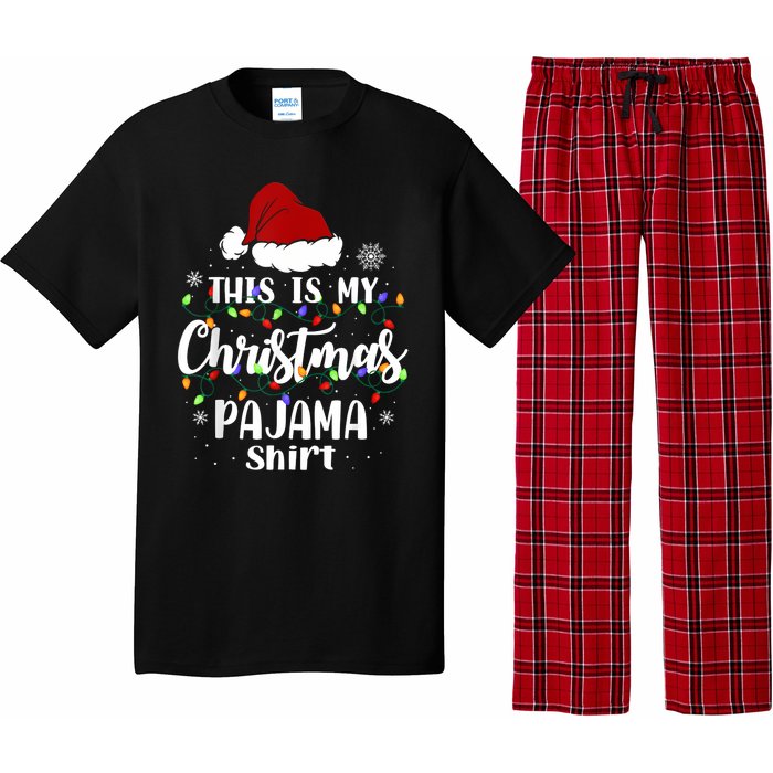 This Is My Christmas Pajama Funny Xmas Pjs Pajama Set