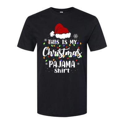 This Is My Christmas Pajama Funny Xmas Pjs Softstyle CVC T-Shirt