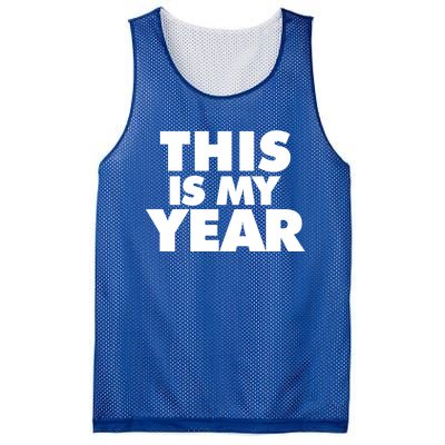 This Is My Year Gift Mesh Reversible Basketball Jersey Tank