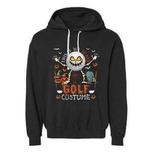 This Is My Scary Golf Costume Halloween Garment-Dyed Fleece Hoodie