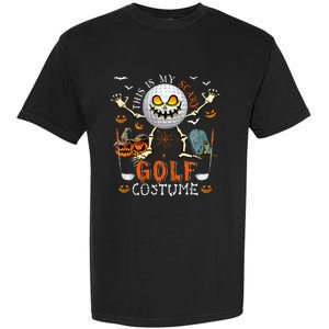 This Is My Scary Golf Costume Halloween Garment-Dyed Heavyweight T-Shirt