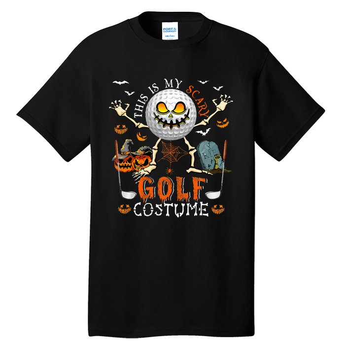 This Is My Scary Golf Costume Halloween Tall T-Shirt