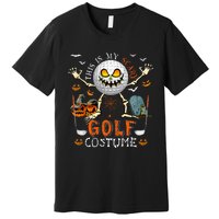 This Is My Scary Golf Costume Halloween Premium T-Shirt