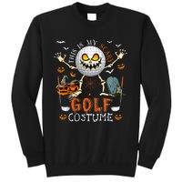 This Is My Scary Golf Costume Halloween Tall Sweatshirt