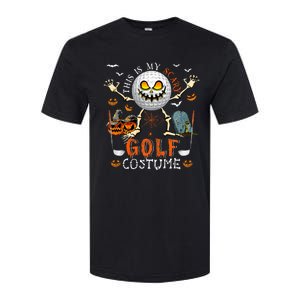 This Is My Scary Golf Costume Halloween Softstyle CVC T-Shirt