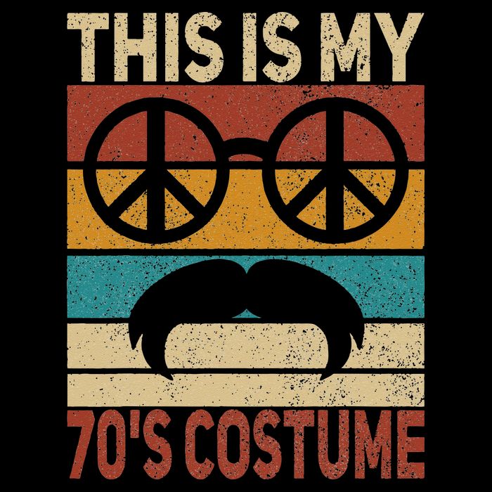 This Is My 70s Costume 70 Styles Men 70s Disco 1970s Outfit Cooling Performance Crew T-Shirt