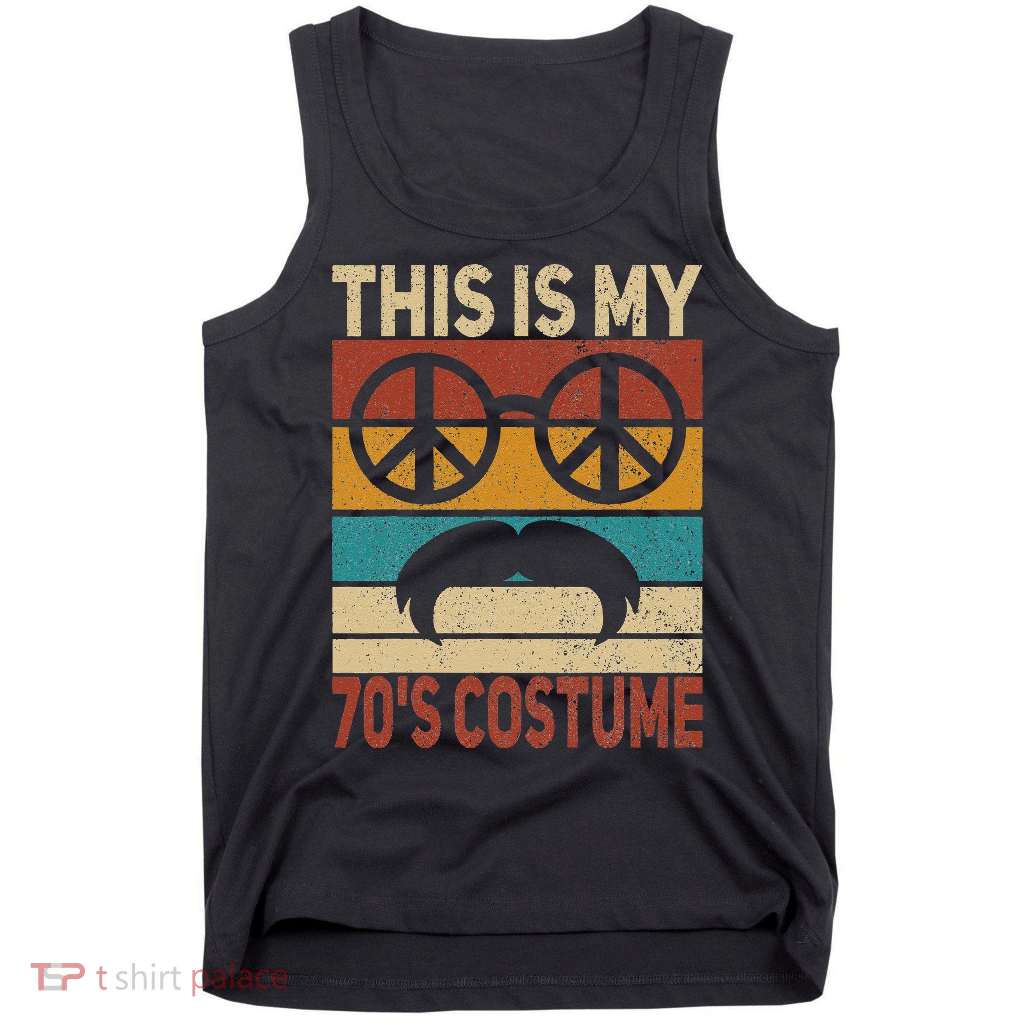 This Is My 70s Costume 70 Styles Men 70s Disco 1970s Outfit Tank Top