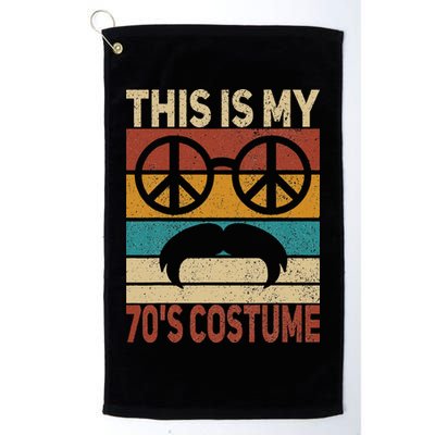 This Is My 70s Costume 70 Styles Men 70s Disco 1970s Outfit Golf Towel