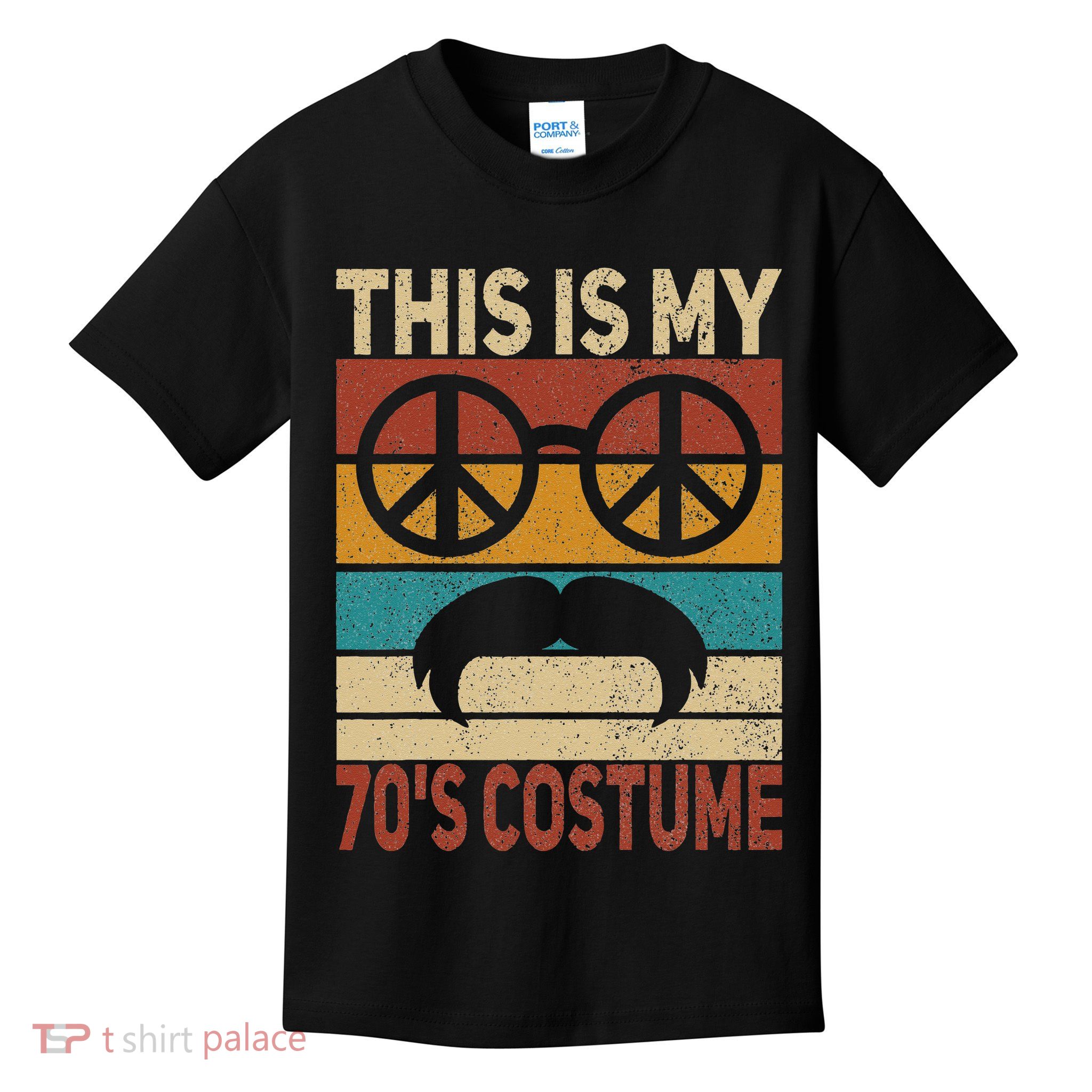 This Is My 70s Costume 70 Styles Men 70s Disco 1970s Outfit Kids T-Shirt